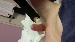 handjob while waxing