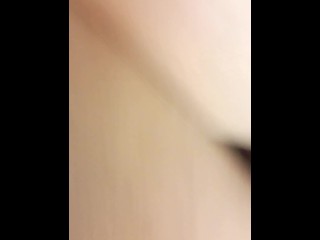 Hotel maid caught me coming out of the shower and asked for the dick