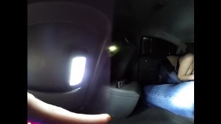 360 VR Backseat Blowjob!