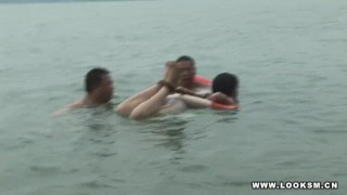 bondage swim funny