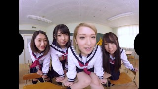 [KAVR-004][VR] Lucky Pervert At An Almost All Girl School