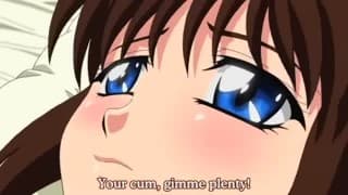 Il bouffe comme jamais la vulve d’une teen aux gros oppais