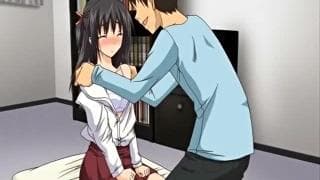 Petite cochonne comblée de plaisir avec ce gros chinko