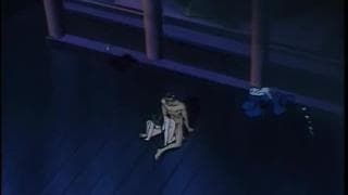 Un monstre souhaite baiser avec deux jolies filles