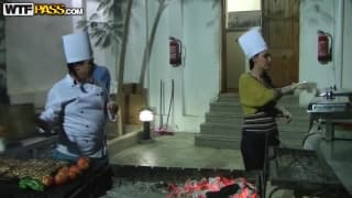 Du sexe un peu partout entre Aurita et Vora