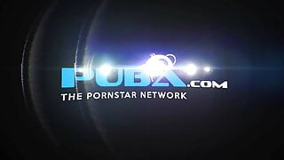 Leya Falcon balls busts then pegs Sissy Jessica in her 1st